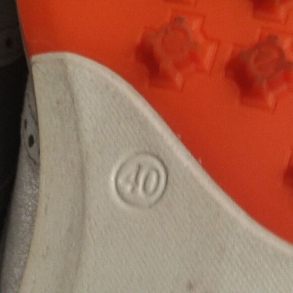 Ecco Womens Tour Hybrid Wing Tip Spikeless Golf Shoes Leather Silver Sz 40 US 8 - Picture 14 of 14